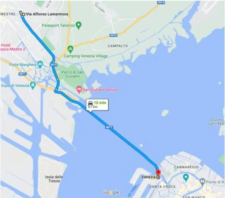 10 Min From Venice Free Garage Lovely Flat メストレ イタリア